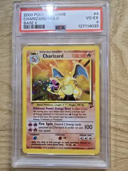 Pokemon TCG Charizard Base Set 2 Holo Unlimited Rare - Image 1