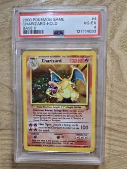 Pokemon TCG Charizard Base Set 2 Holo Unlimited Rare - Image 2