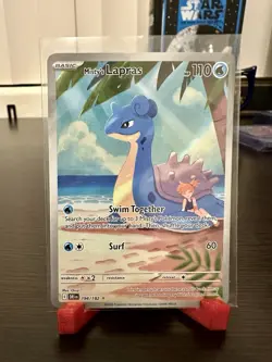 Pokemon TCG - Destined Rivals - Misty’s Lapras 194/182 - Illustration Rare Holo - Image 1
