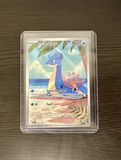 Pokemon TCG - Destined Rivals - Misty’s Lapras 194/182 - Illustration Rare Holo - Image 3