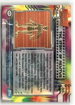 Pokemon TCG The Story of Mewtwo Pokemon Topps Mewtwo Strikes Back 24 - Image 2