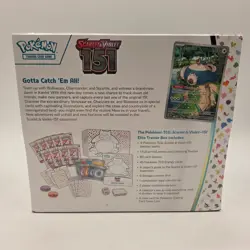 Pokemon 151 Scarlet & Violet ETB SV Sealed Elite Trainer Box - Image 3