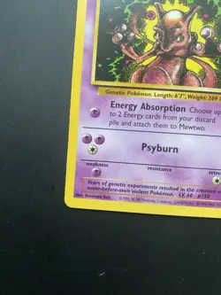 Pokemon Mewtwo Wotc Promo 14/53 Promo 70 HP Regular English 1999 Basic - Image 4