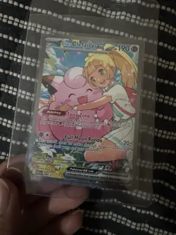 Pokemon TCG Lillie's Clefairy ex 280/217 Ascended Heroes SIR FREE INSR SHIPMENT! - Image 4