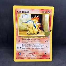 Pokemon TCG - Cyndaquil 57/111 Jumbo Partner Pack Promo - Celebrations - NM - Image 1