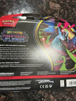 Pokemon TCG Mega Evolution Phantasmal Flames 3 Pack Blister Sneasel Promo NEW 🔥 - Image 3