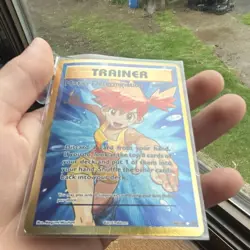 Pokemon Misty's Determination Evolutions Ultra Rare Full Art Trainer Holo - Image 4
