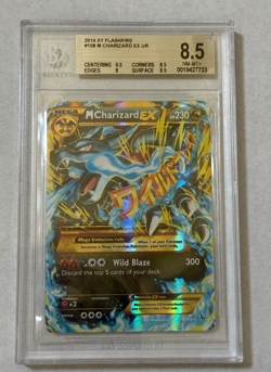 Pokemon BGS 8.5 M Charizard Ex #108 XY Flashfire Ultra Rare 2014 English SECRET - Image 1
