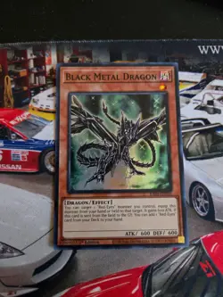 Yu-Gi-Oh! Black Metal Dragon (SupR) (RA04-EN016) Quarter Century Stampede 1st ed - Image 1
