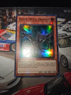 Yu-Gi-Oh! Black Metal Dragon (SupR) (RA04-EN016) Quarter Century Stampede 1st ed - Image 3