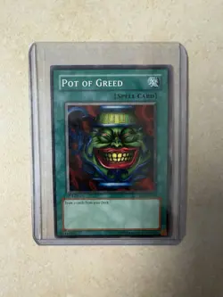 | Yugioh Pot of Greed SD3-EN019 1st Edition Common Structure Deck HP 🔥 | - Image 1