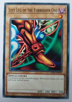 Yu-Gi-Oh! - Left Leg of the Forbidden One - LDK2-ENY08 - Unlimited - Image 1