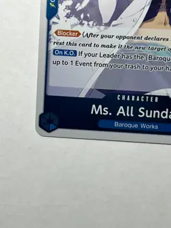 Ms. All Sunday OP01-079 Romance Dawn Foil One Piece Card Game - Image 4