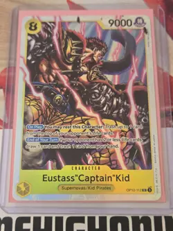 One Piece TCG Eustass Captain Kid OP10-112 ROYAL BLOOD NM - Image 2