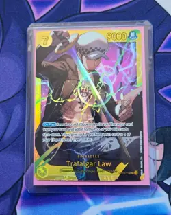 One Piece TCG Trafalgar Law (119) OP10-119 Royal Blood Foil Op - Image 1