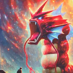 Shining Gyarados - Pokemon STITCHED Playmat Game Mousepad CUSTOM Play Mat TCG - Image 4