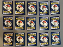 Lot of 150 Base set shadowless pokemon cards includes pikachu with red cheeks - Image 2