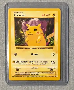 Lot of 150 Base set shadowless pokemon cards includes pikachu with red cheeks - Image 3