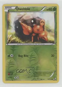 Dwebble Reverse Foil Pokemon Black & White Legendary Treasures #13 - Image 1