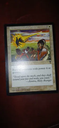 Mtg Visions Retribution Of The Meek Lp Pl - Image 1