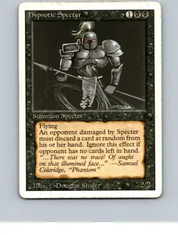 Hypnotic Specter Black Uncommon 1994 Revised Edition MTG [VG+/NM] - Image 1