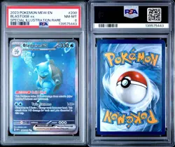 Pokemon Card Blastoise EX 200/165 Scarlet & Violet 151 PSA 8 Full Art - Image 3