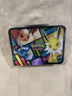 Pokemon TCG Eevee Collector's Treasure Chest Lunchbox Tin NEW/SEALED - Image 2