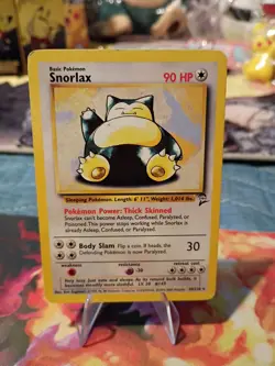Pokemon Base Set 2 Snorlax 30/130 - Image 1