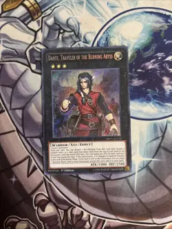 (SRH) YUGIOH TCG DANTE, TRAVELER OF THE BURNING ABYSS MP15-EN121 1ST ED LP - Image 1