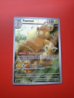 Pawmot 209/198 SV1 Scarlet Violet Base Illustration Rare Holo Pokemon 2023 - Image 1