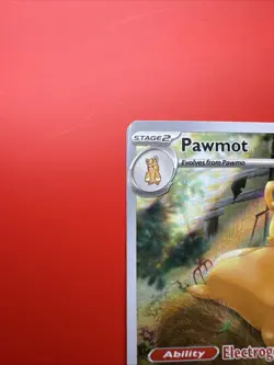 Pawmot 209/198 SV1 Scarlet Violet Base Illustration Rare Holo Pokemon 2023 - Image 3