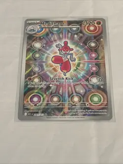 Pokemon TCG Medicham Rare Full Art Holo ASC EN 241/217 120 HP Fighting Type - Image 1