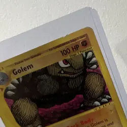 Golem 49/165 Expedition Rare - E-Reader WoTC Pokemon - NM - Image 3