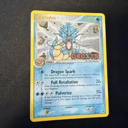 Pokemon Gyarados 8/107 EX Deoxys Reverse Holo Rare 90 HP English 2005 - Image 3