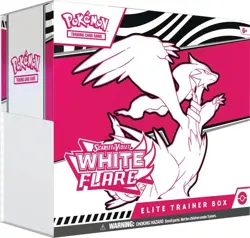 Pokemon TCG Scarlet & Violet White Flare ETB Elite Trainer Box Sealed - Image 1