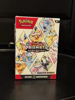 Pokemon TCG Prismatic Evolutions Booster Bundle 2025 - 6 Booster Packs - Image 1