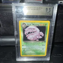 2000 Dark Weezing Holo 14 Pokemon Team Rocket BGS 9.5* - Image 2