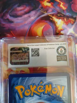 Pokemon TCG Blastoise Graded Guinness World Record Holder - Image 3