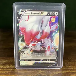 Pokemon TCG Hisuian Zoroark V Sword & Shield Lost Origin 146/196 NM - Image 1