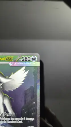 POKEMON MEGA ABSOL EX 180/132 ME01 HOLO DARKNESS RARE 280HP 200 NM - Image 3