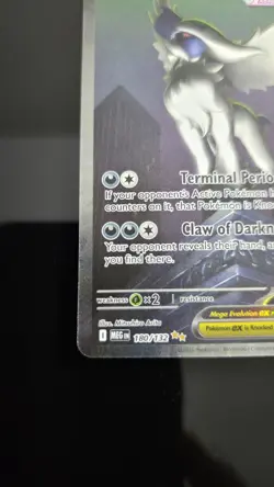 POKEMON MEGA ABSOL EX 180/132 ME01 HOLO DARKNESS RARE 280HP 200 NM - Image 4