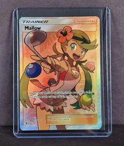 NM - Mallow Full Art Trainer Holo 145/145 Pokemon Unbroken Bonds TCG - Fast Ship - Image 1