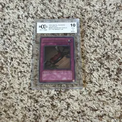 Yugioh Seven Tools of The Bandit Metal Raiders Ultra Rare MRD-129 BCCG 10 Mint - Image 1