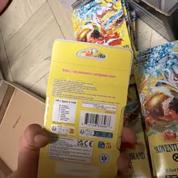 Lot Of 49 One Piece Adventure on KAMI’S Island OP15-EB04 Sleeved Packs. All New - Image 3