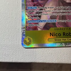 Nico Robin SR EB03-055 Extra Booster: One Piece Heroines Edition English - Image 3
