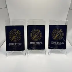 One Piece Monkey D. Luffy P-075,074,& 073 English Promo Tin Set Vol 2 Sealed SET - Image 2