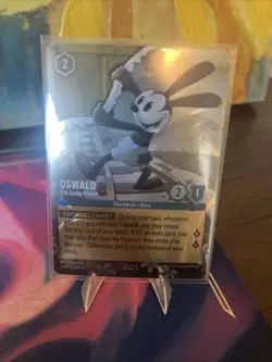 LORCANA OSWALD D23 PROMO - THE LUCKY RABBIT GEM MINT 06/D23 EN - Image 2