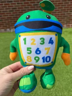Team Umizoomi milli Bot and Geo 9" plush soft toy set 9" - Image 3