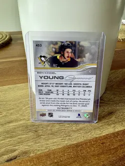 2025-26 Upper Deck S2 Hockey Ben Kindel Young Guns Outburst 🔥 Perfect Condition - Image 4