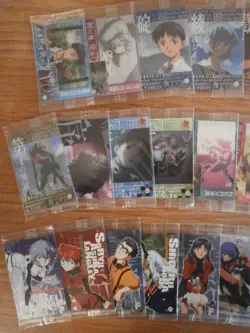 Lot 29 Cartes Neon Genesis EVANGELION - WAFER CARD Unopened - Bandai Japan 2009 - Image 2